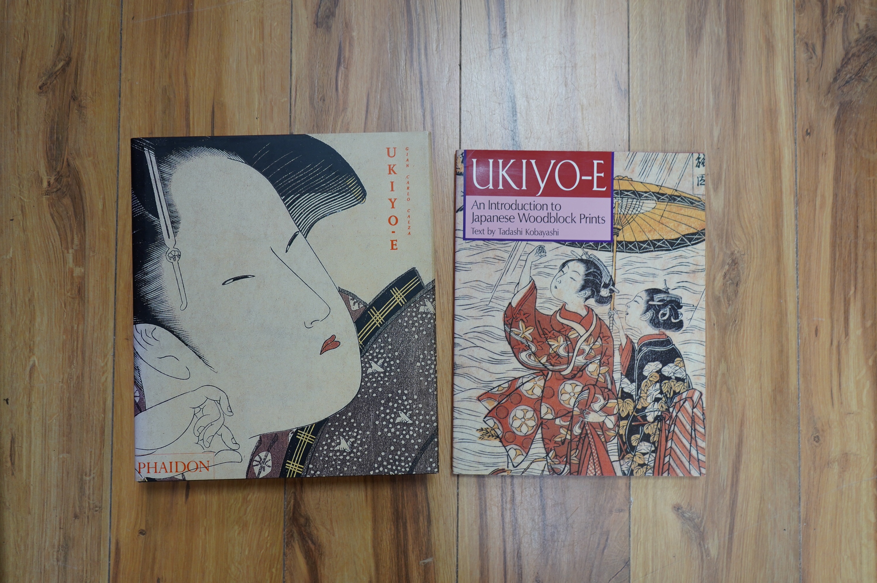 Ukiyo-E. Reference books; Strange, E. The Colour-Prints of Hiroshige, 1925; Calza, G.C. Ukiyo-E; Kobayashi, T. Introduction to Woodblock Prints. (3) Condition - good.